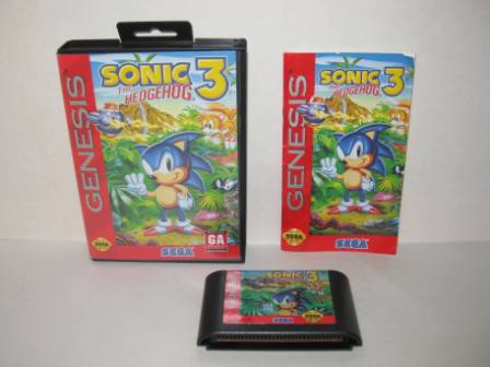 Sonic the Hedgehog 3 (CIB) - Genesis Game